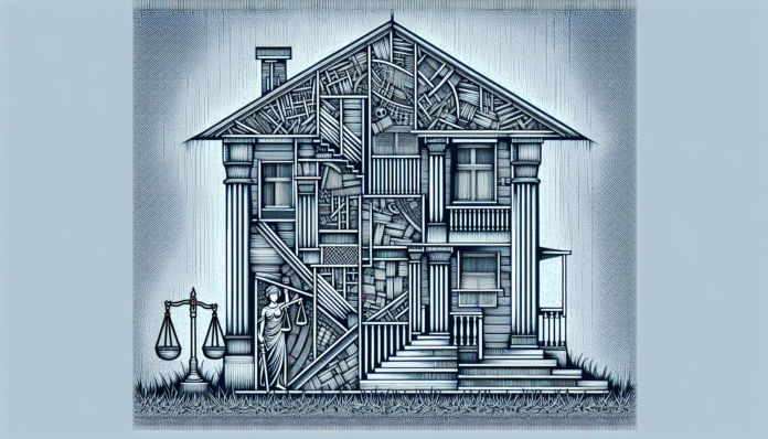 como no había espacio en la escalera, la justicia ha decidido que se puede ocupar parte de una vivienda para instarlo