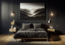 Descubre la Belleza de las Paredes Oscuras en el Dormitorio: Adiós al Miedo a los Tonos Intensos Paredes oscuras en el dormitorio: por qué hay que perder el miedo a los tonos intensos