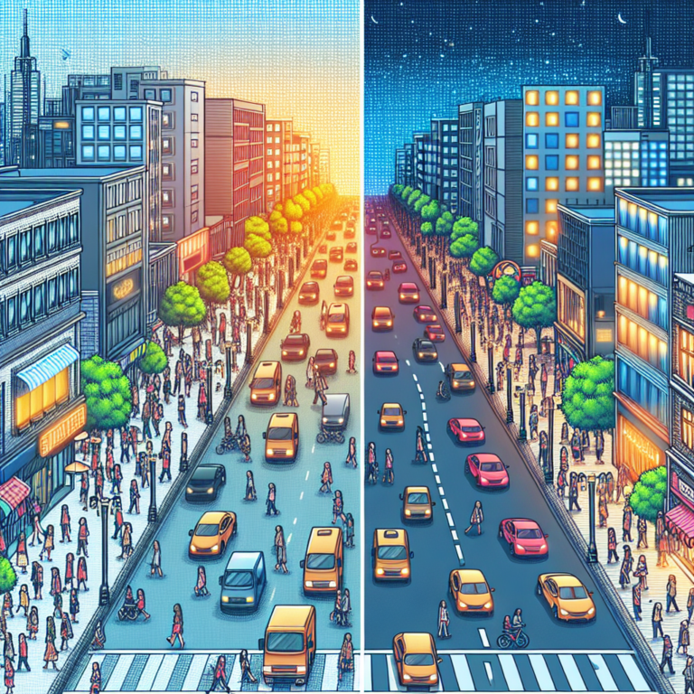 Distribución inteligente: zonas de día vs. zonas de noche