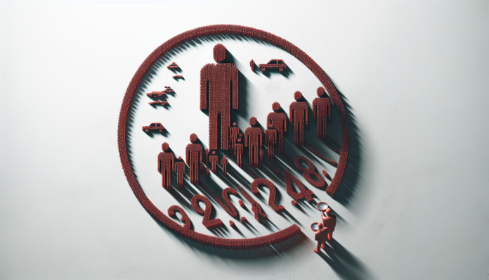 En 2024 se registran 9,678 víctimas de trata de personas, A person holding a hand up.