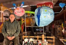 Fernando Hervás Transforma Dibujo Infantil en Esculturas Gigantes Fernando Hervás suaviza su universo artístico al convertir dibujos infantiles en esculturas gigantes