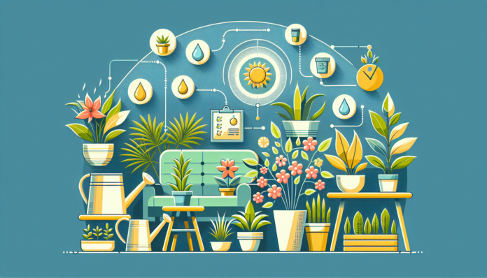 Guía Completa para Mantener Plantas Sanas y Decorativas palmeras de interior sanas