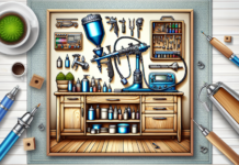 Guía Práctica para Pintar con Aerógrafo Muebles y Objetos Cómo aplicar la pintura para aerógrafo en un mueble o un objeto