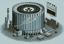 Incremento del 4.8% en la Producción de Energía Nuclear en 2024 nuclear power plant from above