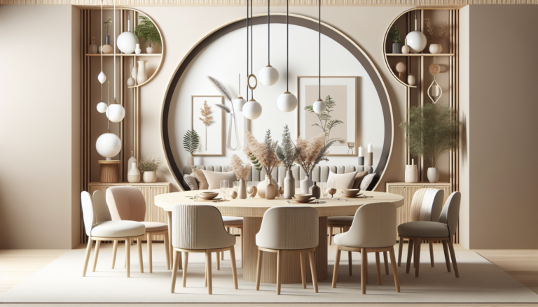 Mesas redondas de comedor: la mejor solución para pisos pequeños