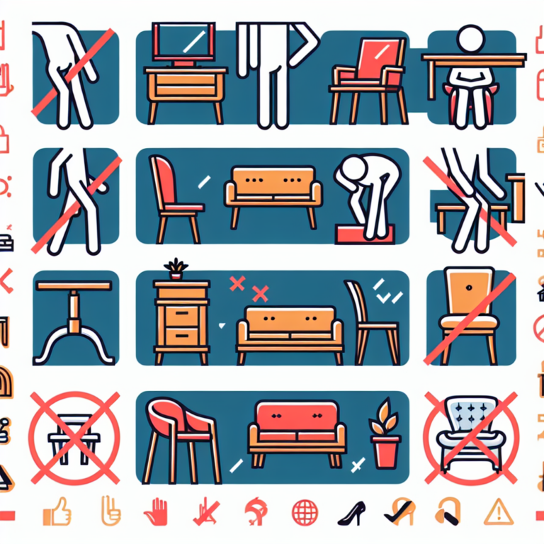 se usan mal y los muebles quedan con marcas