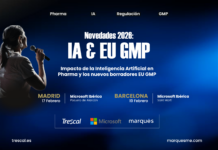 Novedades sobre EU GMP e IA para la Industria Farmacéutica: Presentación de Trescal y Marqués en Colaboración con Microsoft Trescal y Marqués, con Microsoft, presentan las novedades sobre EU GMP e IA para la industria farmacéutica