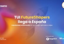 Presentación en España de TUI Futureshapers: Innovación y Aceleración en Travel-Tech con Wayra, TUI Care Foundation y Target 8.9 Llega a España TUI Futureshapers de la mano de Wayra, TUI Care Foundation y Target 8.9 para acelerar soluciones travel-tech