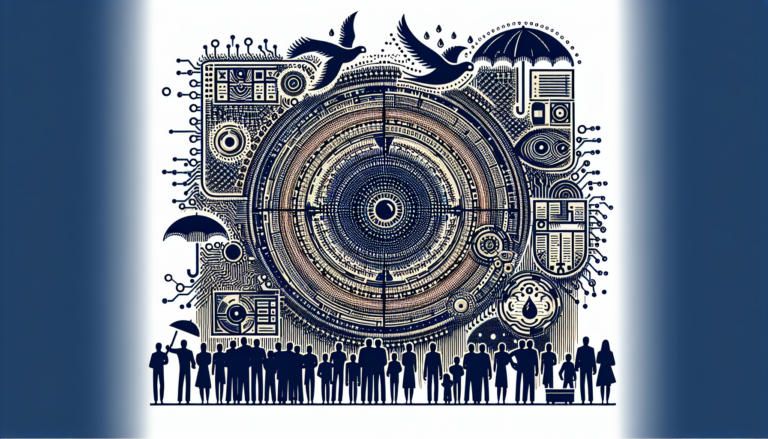 women with blue scarf holding a child with yellow beanie