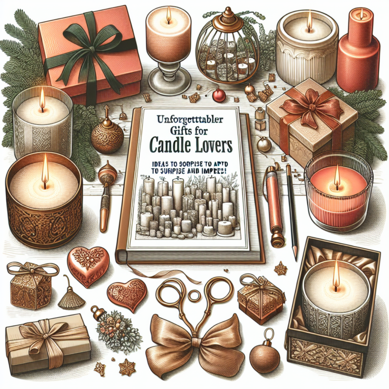 Los mejores regalos para amantes de las velas: ideas para sorprender
