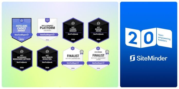 SiteMinder celebra su vigésimo aniversario consolidando su trayectoria en los HotelTechAwards 2026