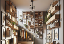 Transforma tu Hogar: Soluciones de Estantería para un Recibidor Sin Espacio "Si tu casa no tiene recibidor, puedes solucionarlo con un mueble tipo estantería de este estilo"