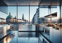 Una Cocina de Acero Inoxidable en el Corazón de Copenhague Una cocina de acero inoxidable en el corazón de Copenhague