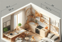 Viviendo en 34 m²: Estilo Nórdico y Distribución Abierta Vivir en 34 m²: el arte del estilismo nórdico y la distribución abierta