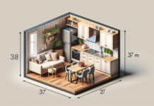 Cocina con Isla en 37 m²: Ideas para Optimizar tu Espacio Cómo tener cocina con isla en solo 37 m²