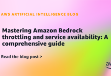 Dominando el Control de Rendimiento y la Disponibilidad de Servicios en Amazon Bedrock: Guía Completa Mastering Amazon Bedrock throttling and service availability: A comprehensive guide
