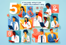 El 56% de los jóvenes se emplean en trabajos relacionados con su formación académica A woman holding notes.