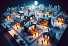 El 9,2% de la población de la UE lucha por mantener su hogar cálido en medio de la crisis energética A man hold a child in his arms.