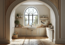 El Encanto de una Cocina Nórdica con Ventana Arco El encanto de una cocina nórdica con ventana en arco