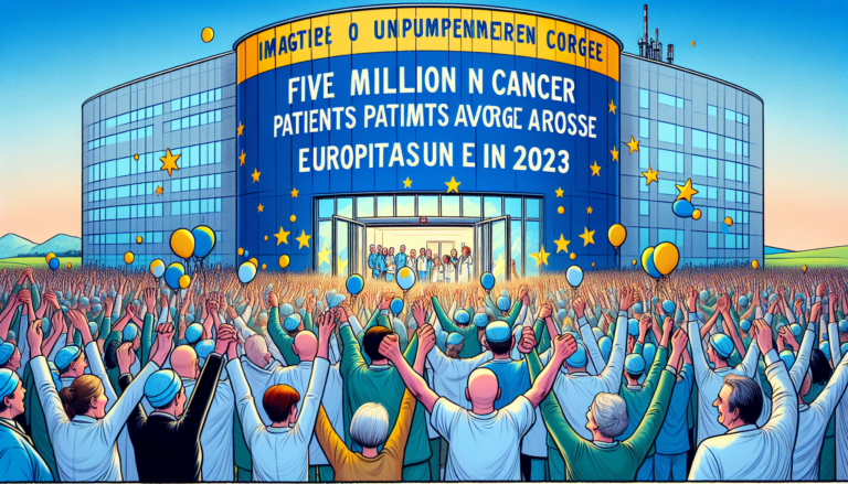 A person being discharged from  hospital ba a doctor and a nurse.