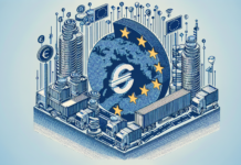 La UE Importó Servicios por 3,5 Billones de Euros en 2024 A women working on her laptop with headset.