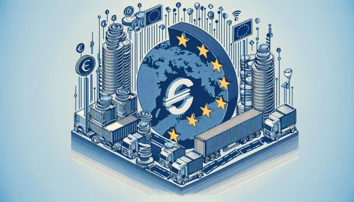 A women working on her laptop with headset.