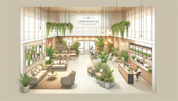 oficina saludable con diseño y tecnologia