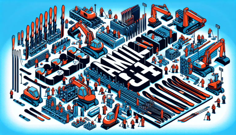 People wearing skiing equipment on a mountain.