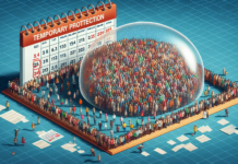 Protección temporal para 4.35 millones de personas se extiende hasta diciembre de 2025 Hands handing over a passport.