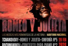 Romeo y Julieta: El Amor Eterno de Tchaikovsky y Rachmaninov en el Auditorio Nacional Romeo y Julieta, de Tchaikovsky y Rachmaninov, llega al Auditorio Nacional de Música el 28 de febrero
