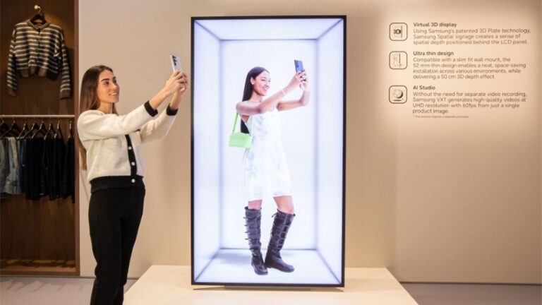 Samsung Launches Glasses-Free 3D Digital Signage Globally at ISE 2026, Defining a New Direction in Immersive Commercial Displays
