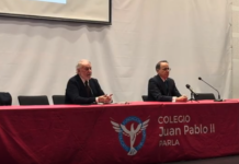 Todos Tenemos un Propósito: Jaime Mayor Oreja en el Colegio Juan Pablo II de Parla Jaime Mayor Oreja: "Todos servimos para algo" en el Colegio Juan Pablo II de Parla