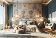 Transforma Tu Dormitorio: Ideas para Decorar con un Fotomural Estampado y Añadir Profundidad Ideas para decorar con un fotomural estampado en el dormitorio y ganar profundidad