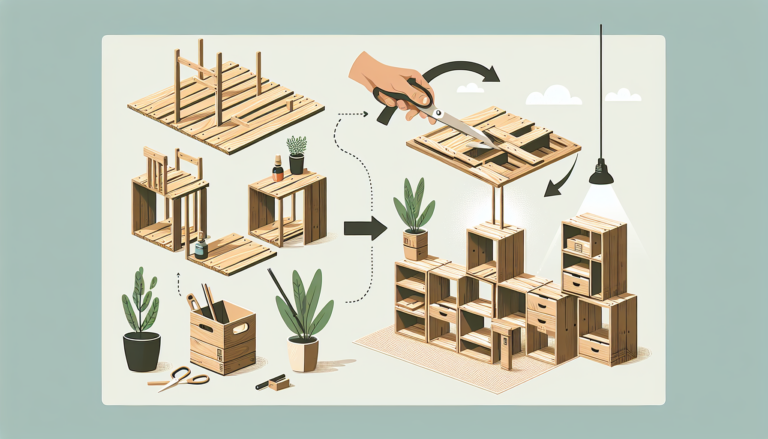 🔴Haz un mueble con cajas de madera fácil: proyecto DIY