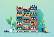 Zapatero de Cajas de Fruta Económicas: Hazlo Tú Misma 🔴Zapatero con cajas de fruta low cost: hazlo tú misma