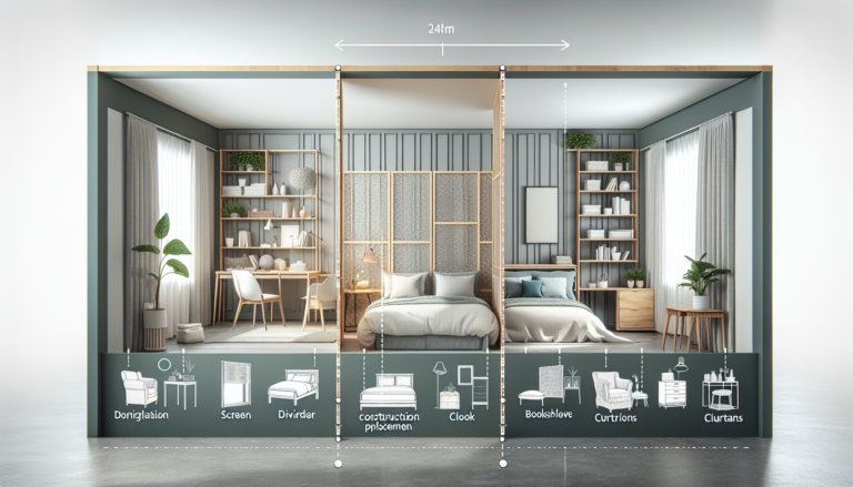 Cómo Dividir un Dormitorio en Dos Sin Necesidad de Hacer Obreras