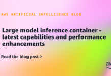 Contenedor de Inferencia de Modelos Grandes: Nuevas Capacidades y Mejoras en el Rendimiento Large model inference container – latest capabilities and performance enhancements