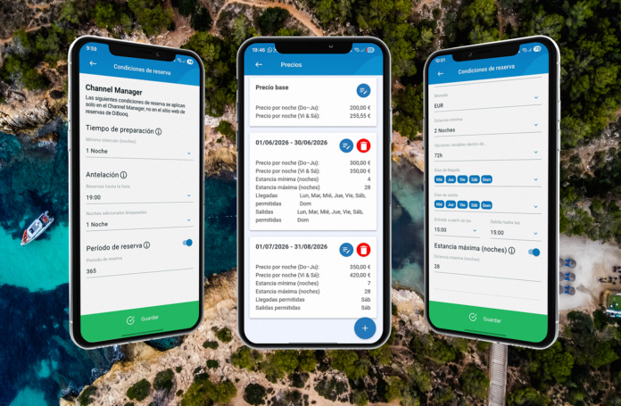 DiBooq Amplía Su Channel Manager de Alquiler Vacacional con Nuevas DiBooq amplía su Channel Manager de alquiler vacacional con condiciones de reserva estacionales y globales