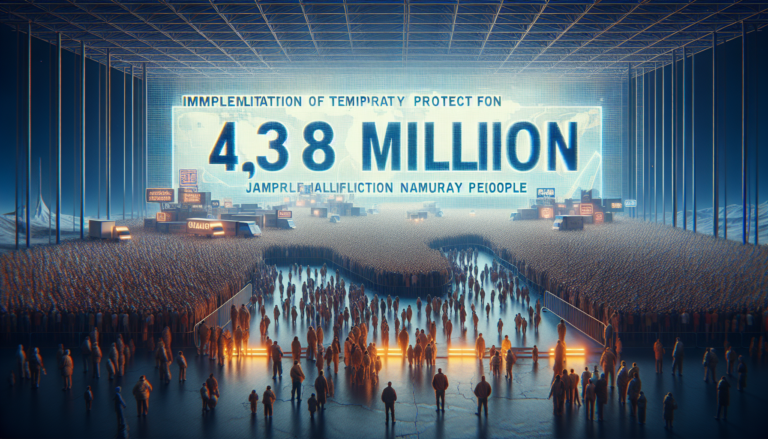 Protección temporal para 4.38 millones de personas se implementará en enero de 2026