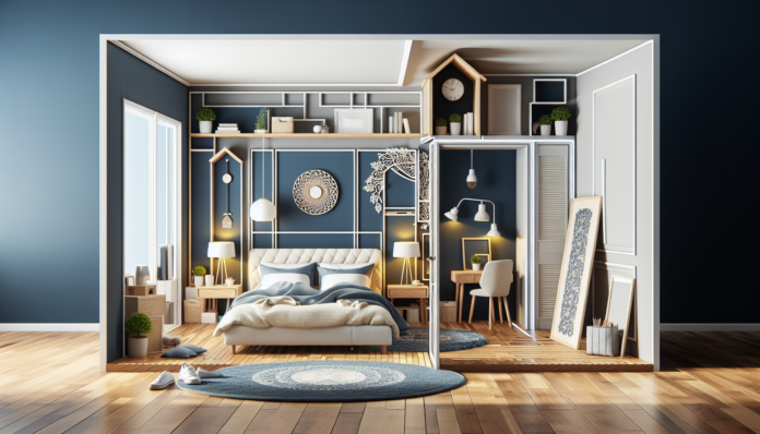 Soluciones Creativas para Separar un Dormitorio Sin Obras Ideas para dividir un dormitorio en dos sin obras