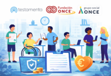 Testamenta y Fundación ONCE Inician Testamentos Gratuitos con Legado Solidario Testamenta y Fundación ONCE lanzan testamentos gratuitos con legado solidario