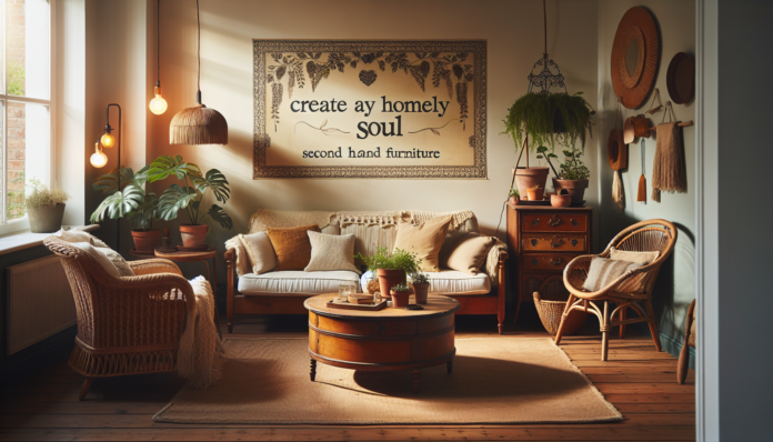 Creando un Hogar con Alma: Decoración Sostenible con Muebles de 🔴Muebles de segunda mano para decoración: cómo crear un hogar con alma, estilo y sostenibilidad