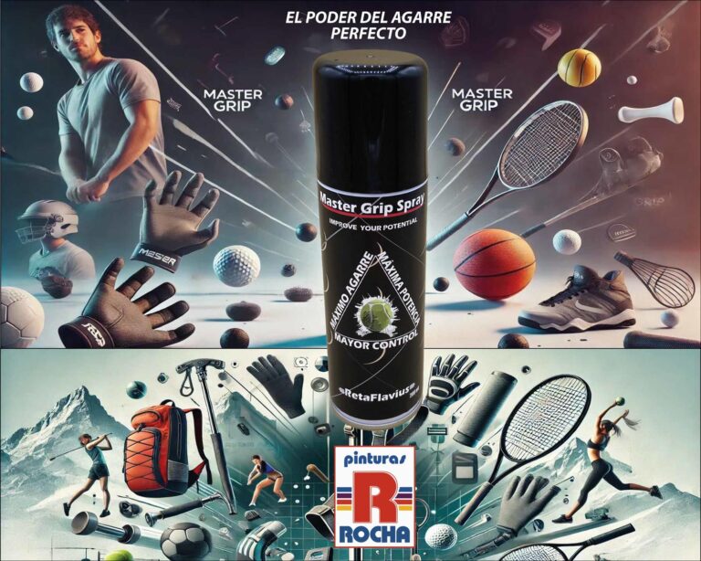 Landecolor Pinturas Rocha Presenta Master Grip Spray: Innovación para Mejorar el Agarre en el Deporte