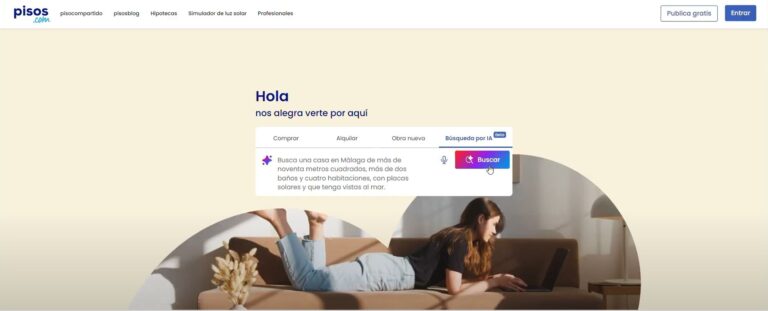 Pisos.com Presenta su Nueva Herramienta de Búsqueda Asistida por Inteligencia Artificial