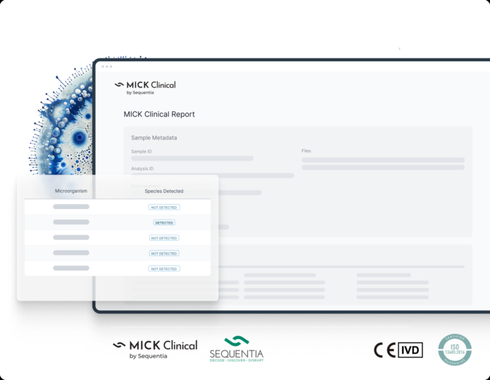 Sequentia Obtiene el Marcado CE-IVD para MICK Clinical™ en Diagnóstico Sequentia logra marcado CE-IVD bajo IVDR para MICK Clinical™ en diagnóstico gastrointestinal