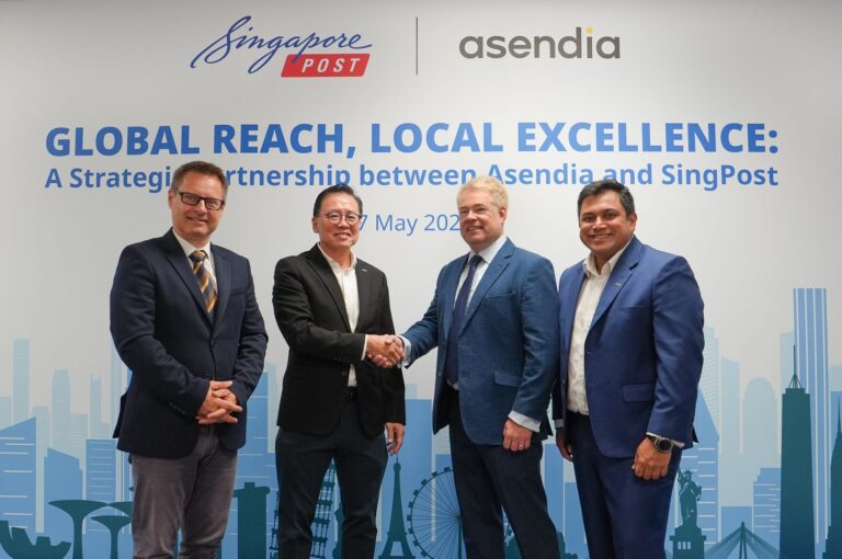 Asendia y Singapore Post Unen Fuerzas para Impulsar el Comercio Electrónico Transfronterizo en APAC