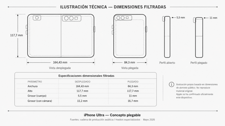 Dimensiones del iPhone Plegable: Nuevas Expectativas para el Comercio Móvil