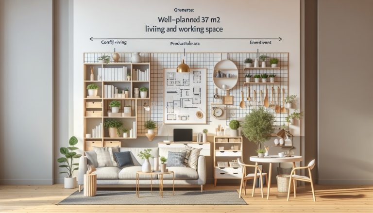 Espacio Vital: 37 m² en Gotemburgo para Vivir y Trabajar