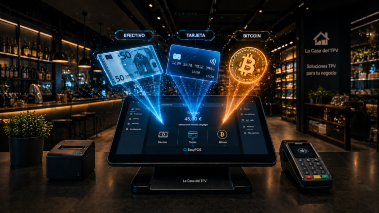 La Casa del TPV Lanza un Terminal que Integra VeriFactu, Pagos Tradicionales y Bitcoin para Comercios