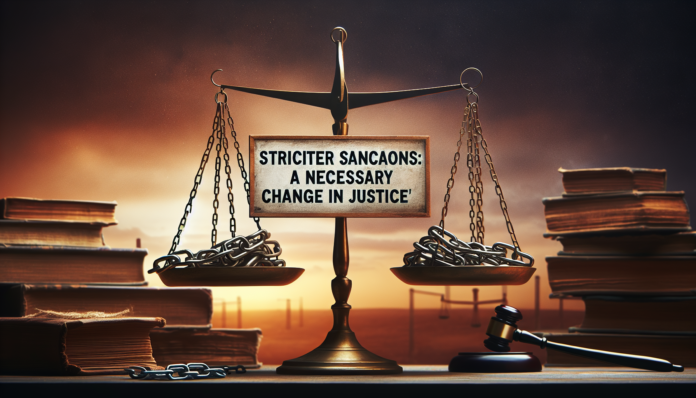 Sanciones Más Rigurosas: Un Cambio Necesario en la Justicia Sanciones más rigurosas